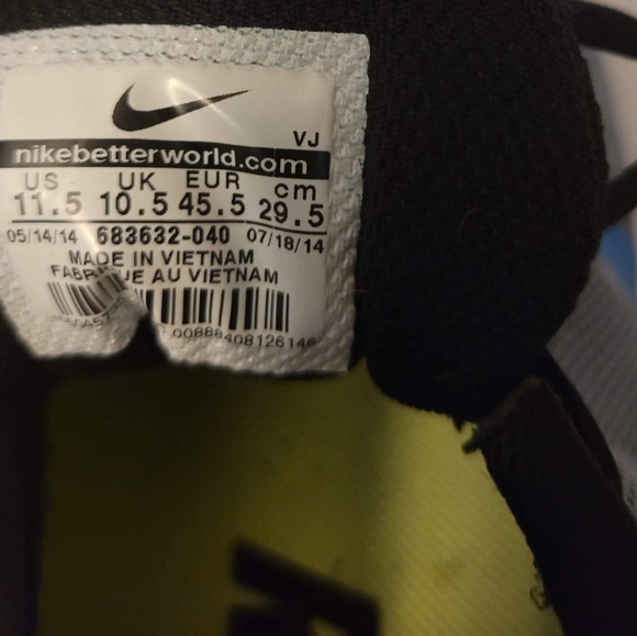 Men's Nike Tailwind 7 size 11.5 - Picture 6 of 6